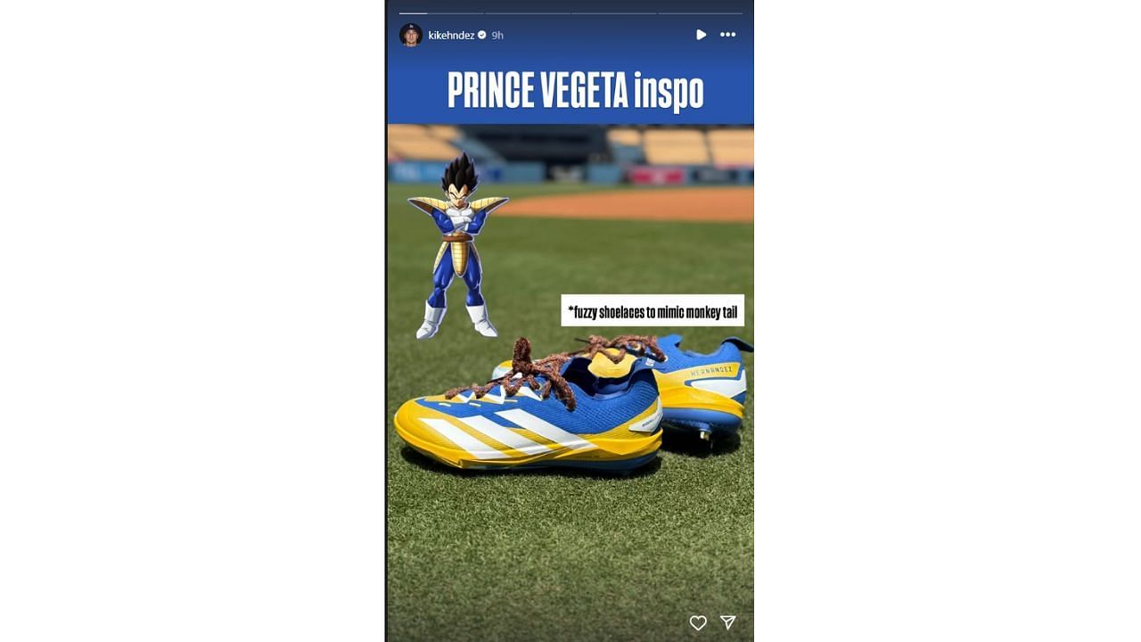 Kike Hernandez's Instagram story